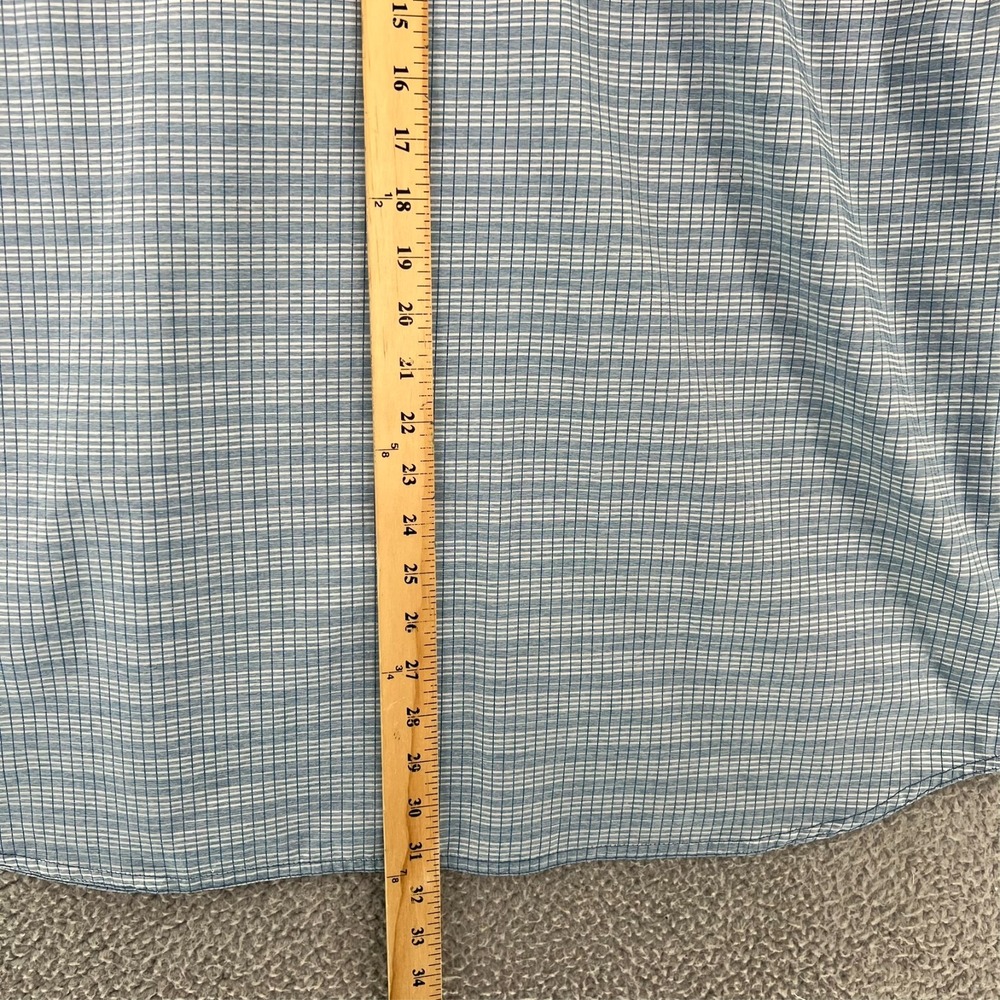 5.11 Tactical Shirt Mens XL Blue White Plaid Button Up Short Sleeve - Picture 15 of 16